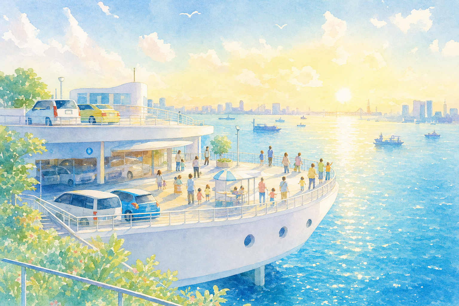 海ほたるPA
