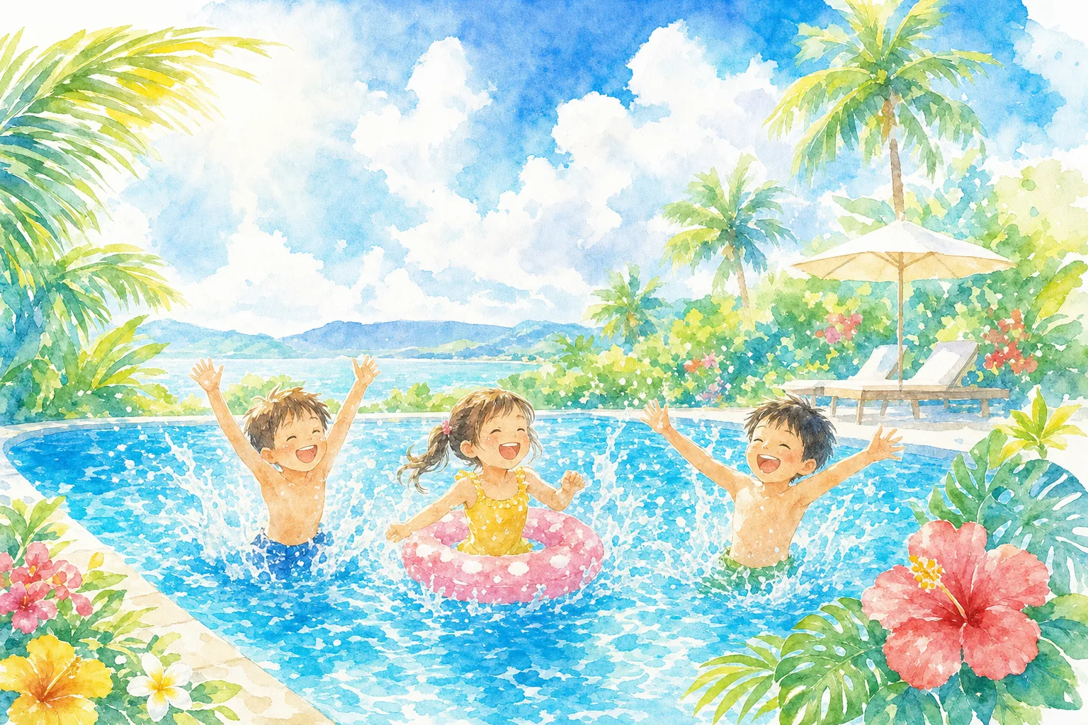 2026年 豊見城市総合公園水泳プール 1日満喫コース