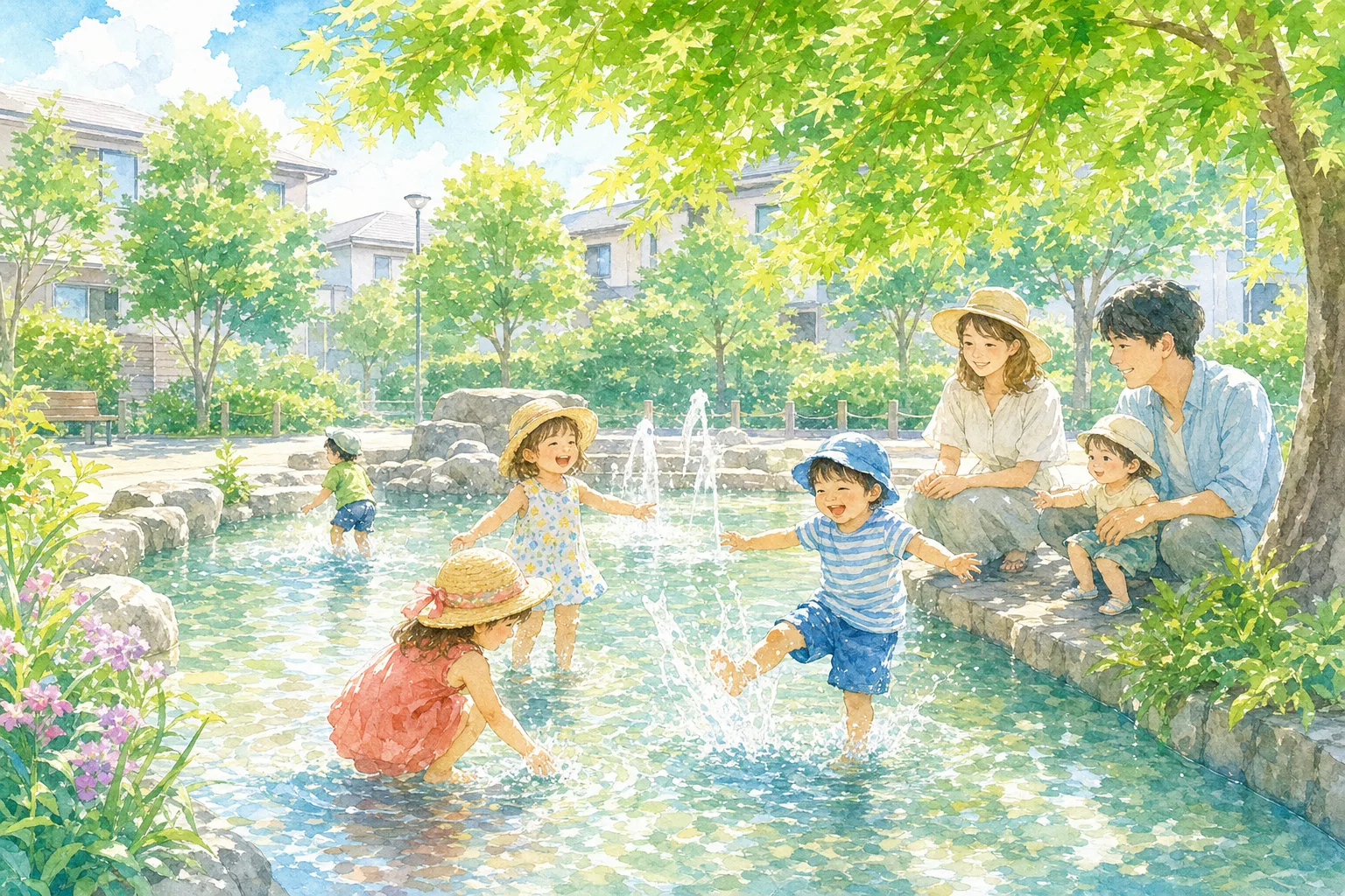 2026年 曙もみじ公園 水遊び場 1日満喫コース