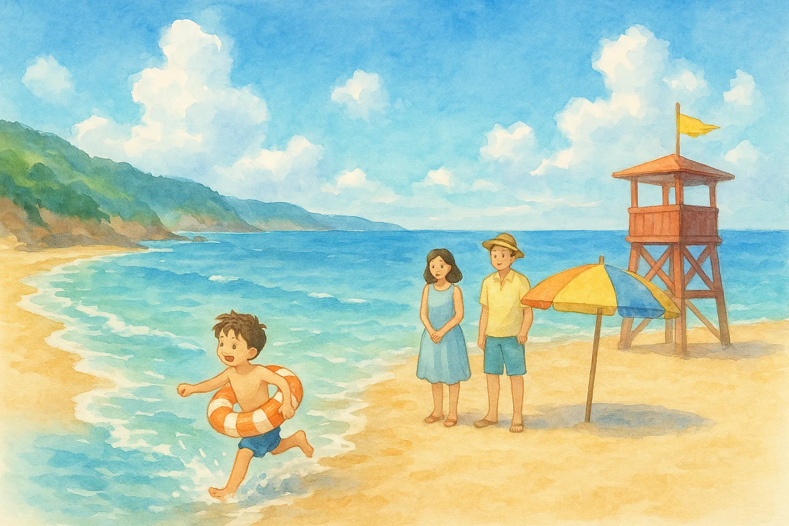 2026年 姉ヶ浜海水浴場(石見海浜公園) 1日満喫コース
