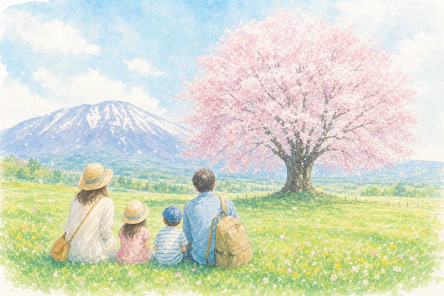 小岩井農場の一本桜
