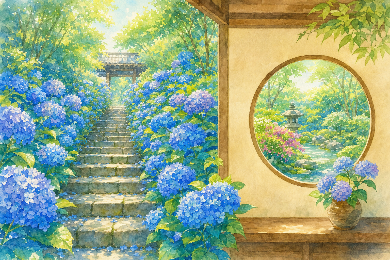 明月院