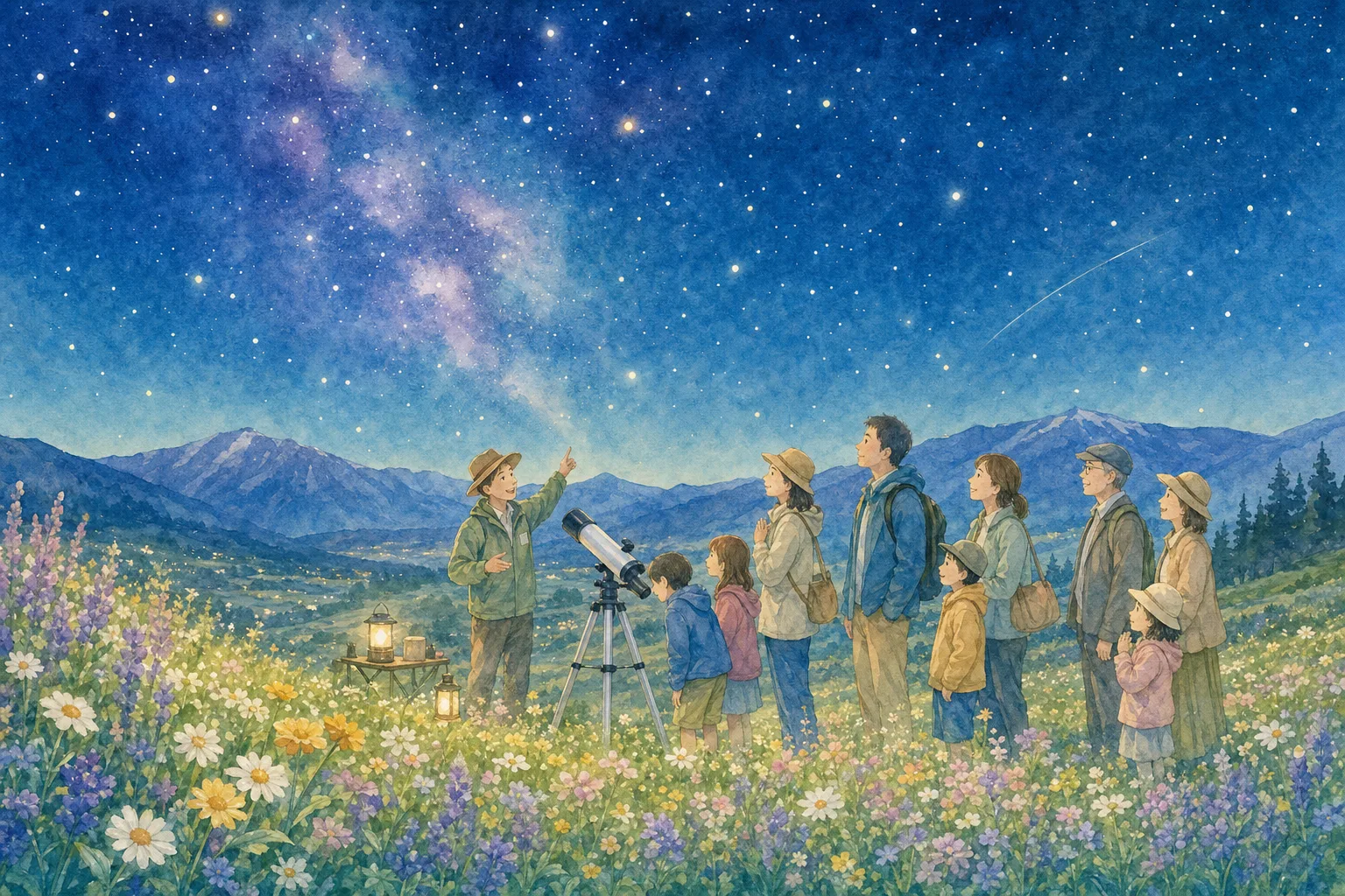 2026年 くじゅう花公園 久住高原星空の巡りの星空 1日満喫コース