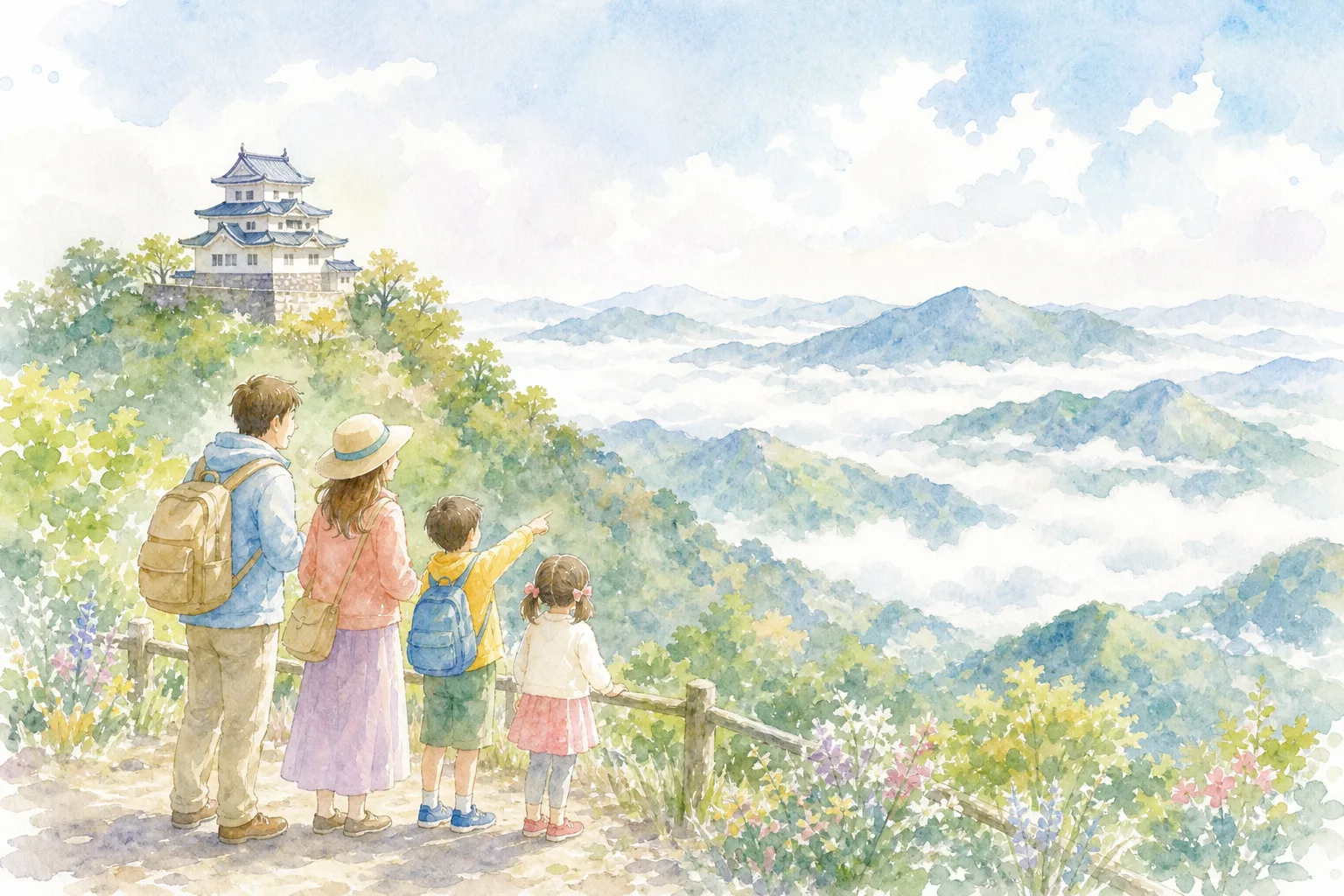 備中松山城