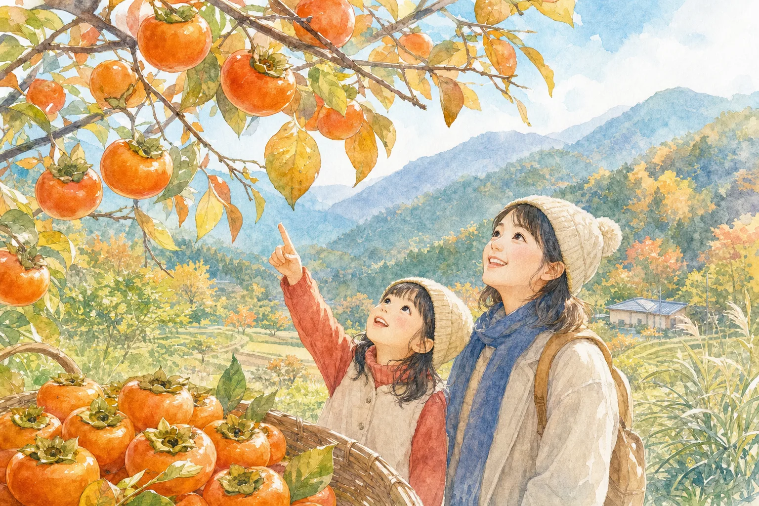 2026年 ENCHARDcafe&shop(柿狩り)の味覚狩り 1日満喫コース