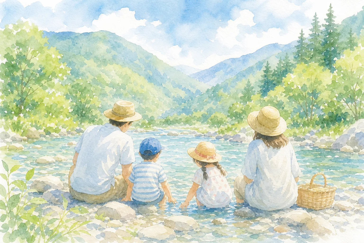 千代川河川敷