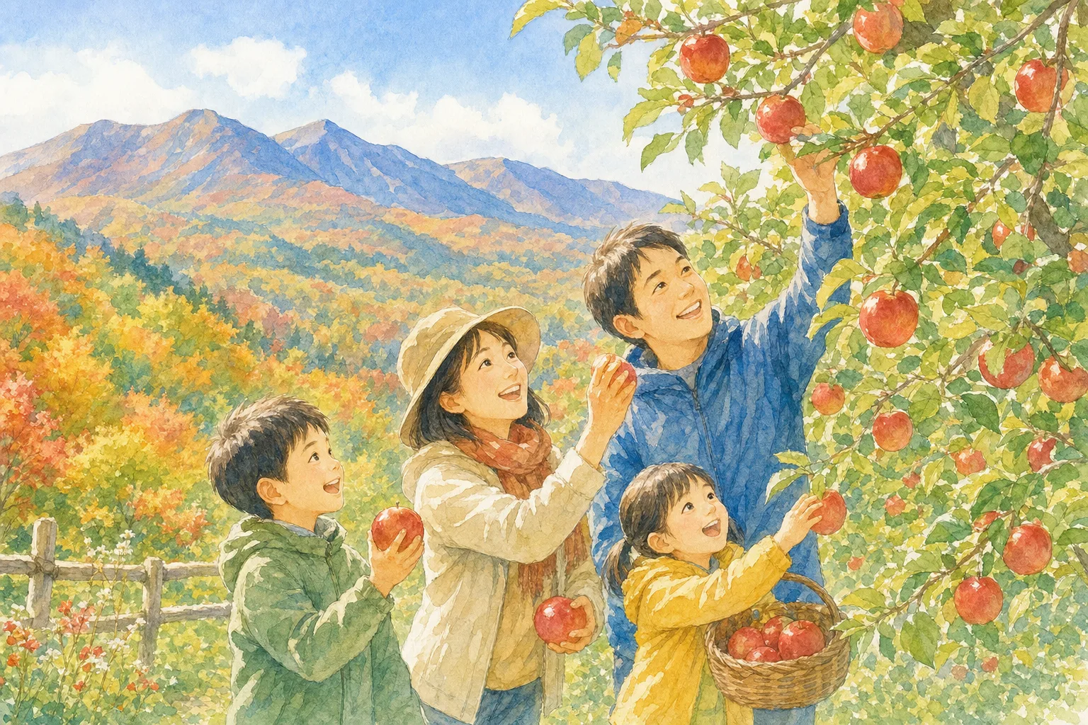 2026年 青森観光りんご園(りんご狩り)の味覚狩り 1日満喫コース