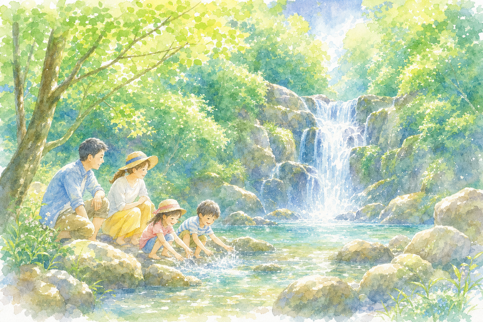 鮎返りの滝