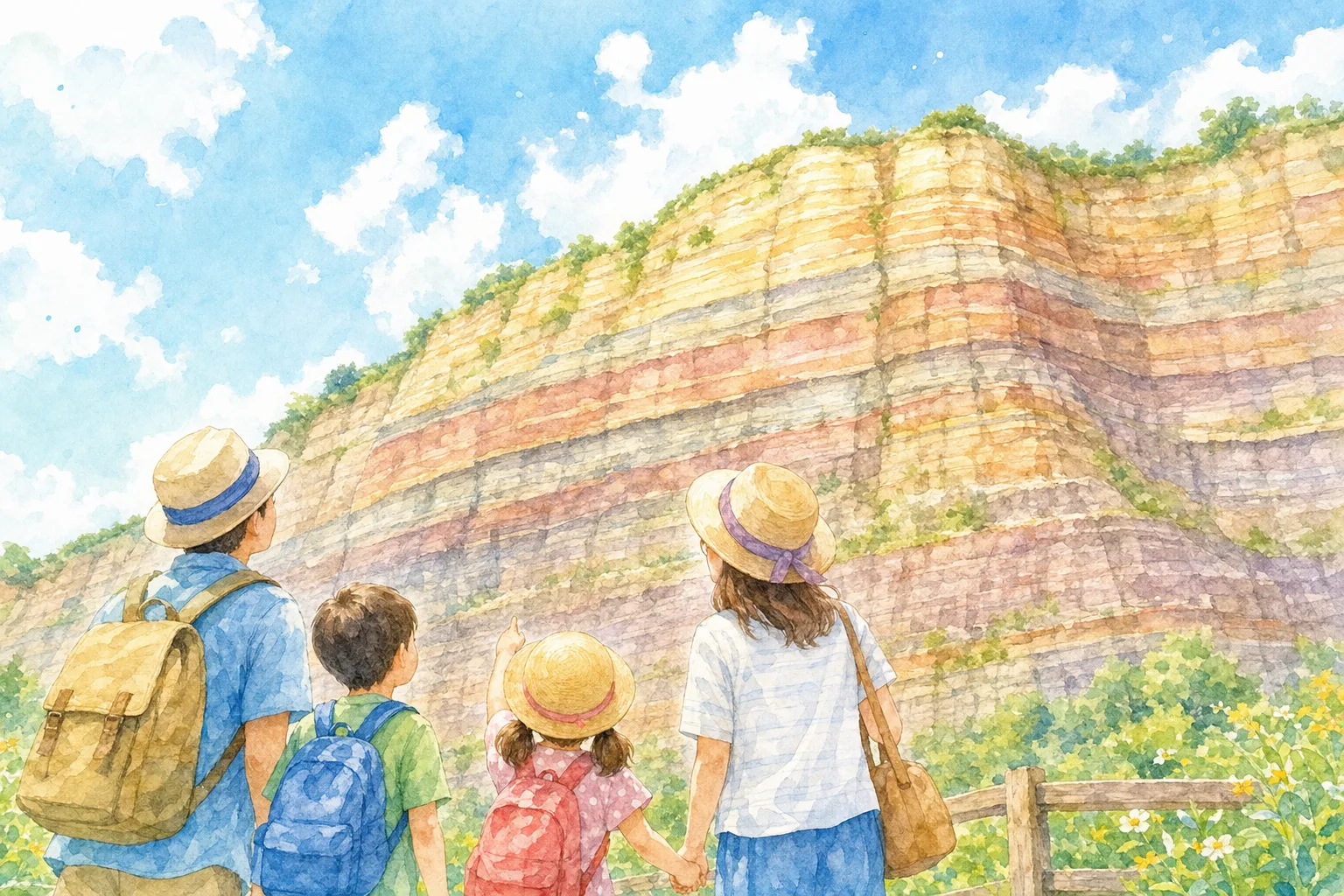地層大切断面