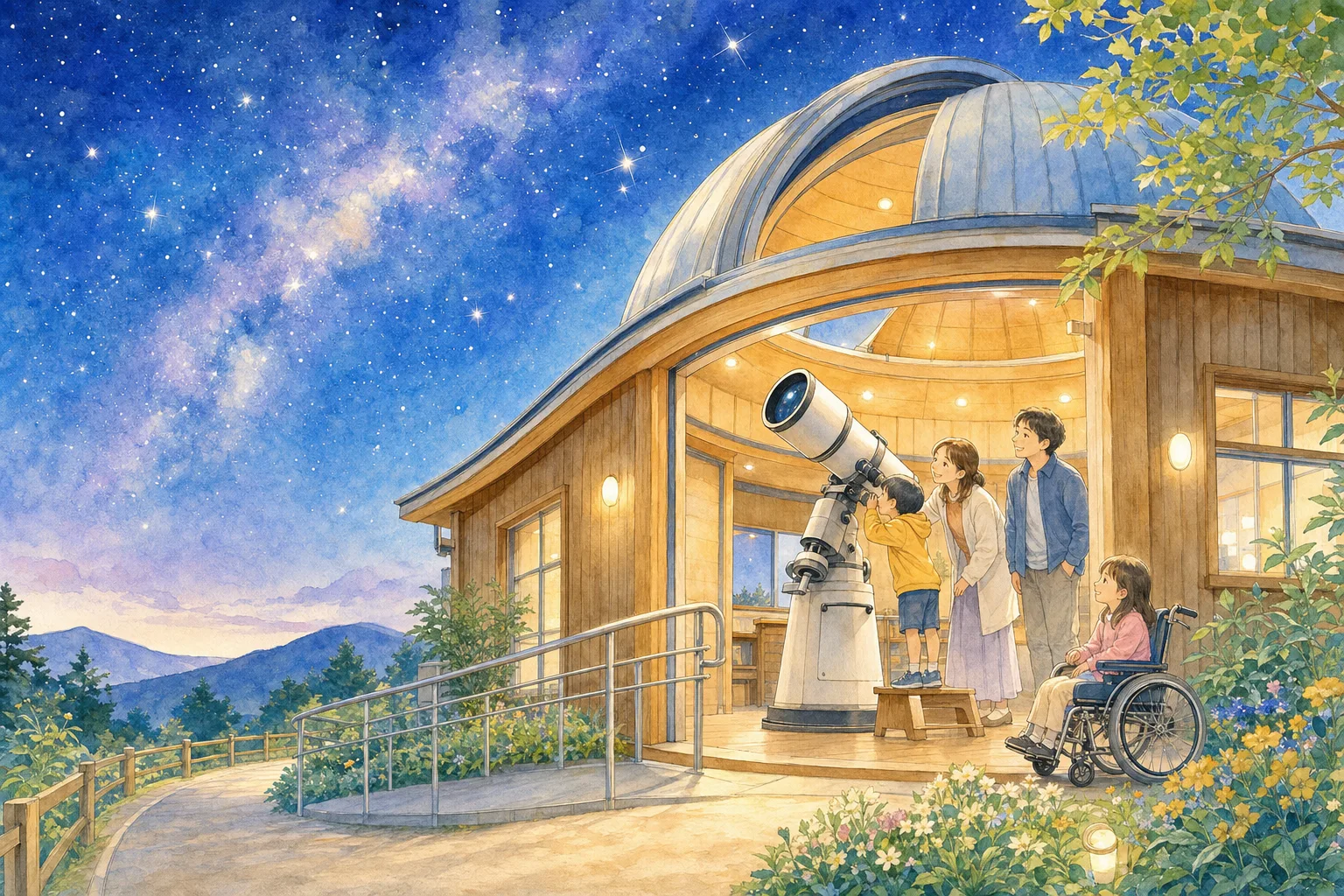 2026年 くらぶちこども天文台の星空 1日満喫コース
