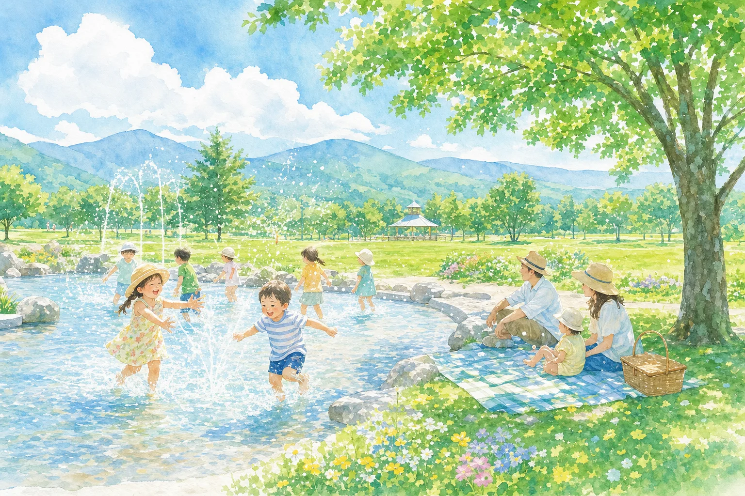 2026年 富士山こどもの国 水の国 水遊び広場 1日満喫コース