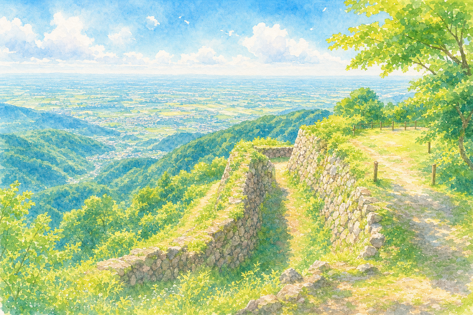 金山城跡