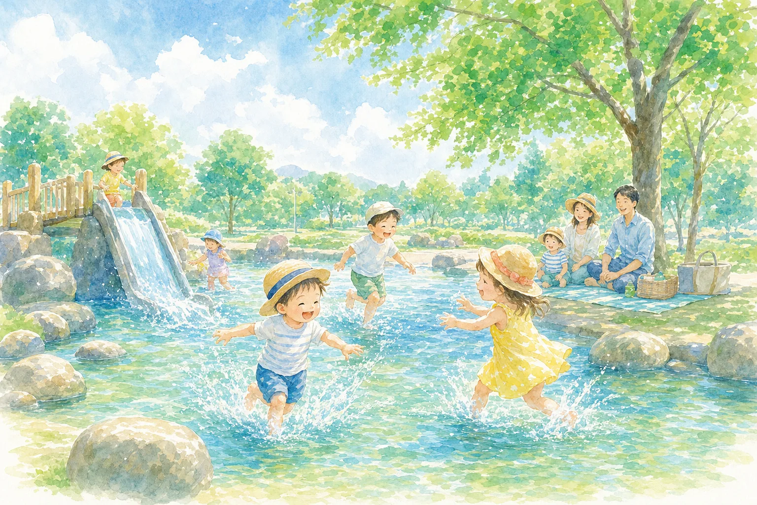 2026年 手取公園 ウォーターガーデン 1日満喫コース