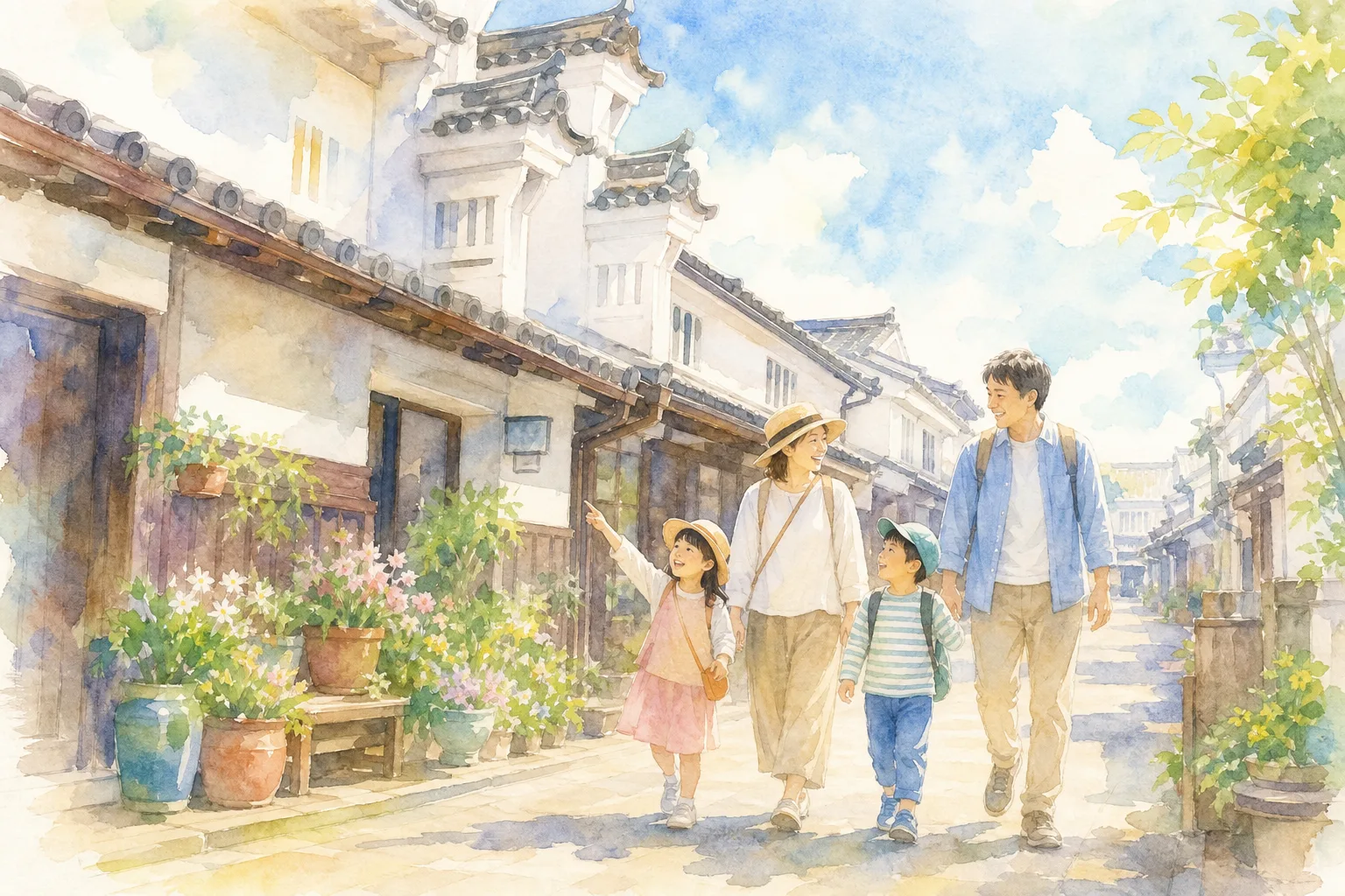 貞光二層うだつの町並み