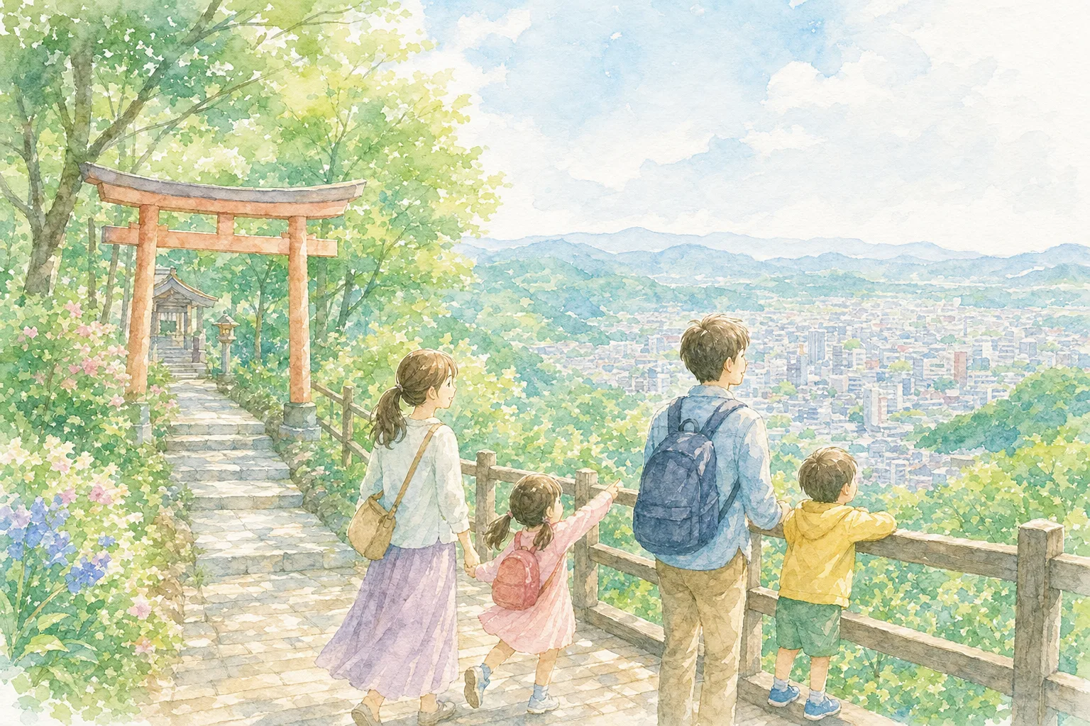 信夫山公園