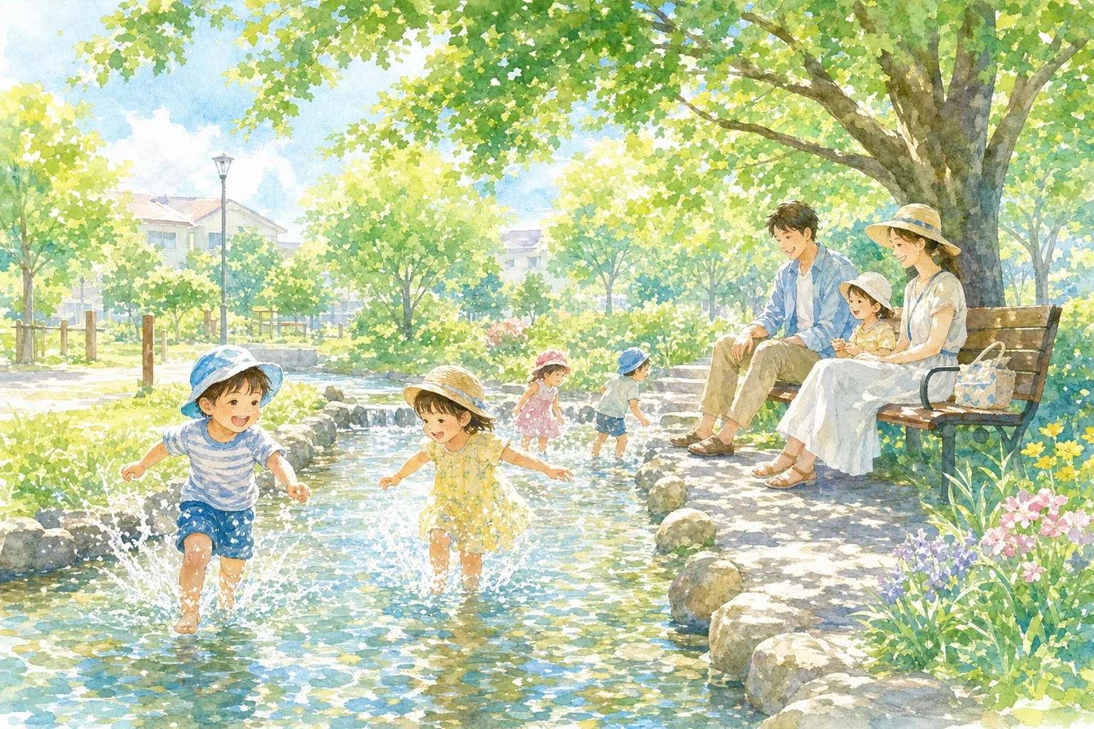 2026年 戸山東公園 流れ 1日満喫コース