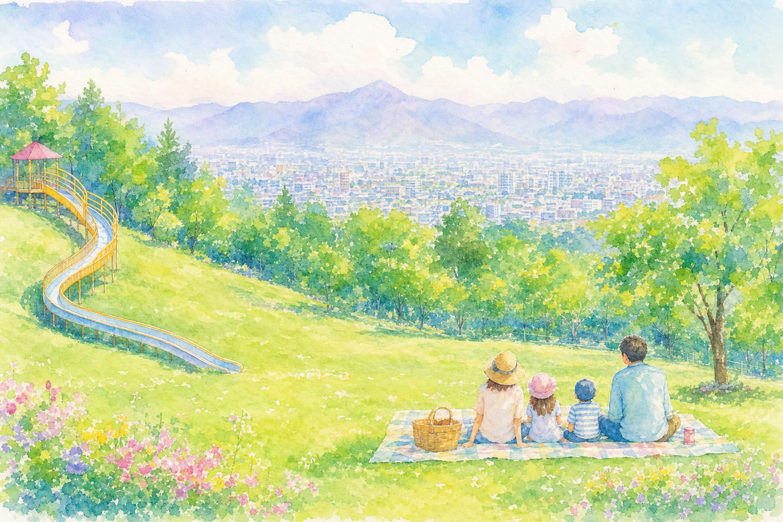 山梨県立 愛宕山 こどもの国