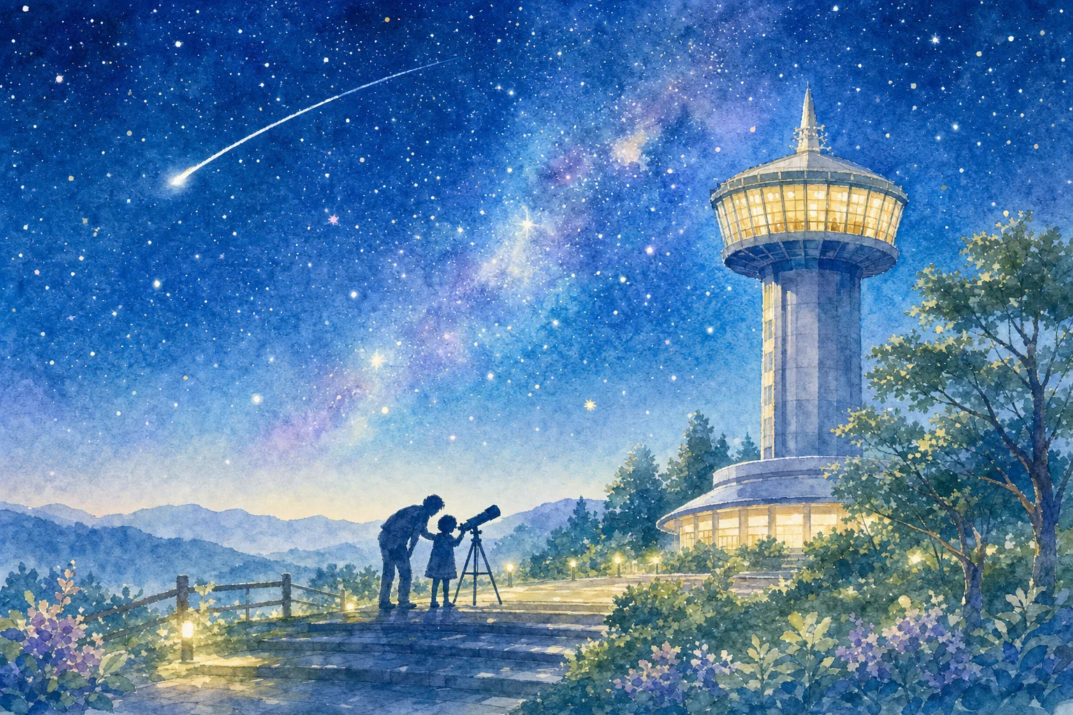 2027年 秩父ミューズパークの星空 1日満喫コース