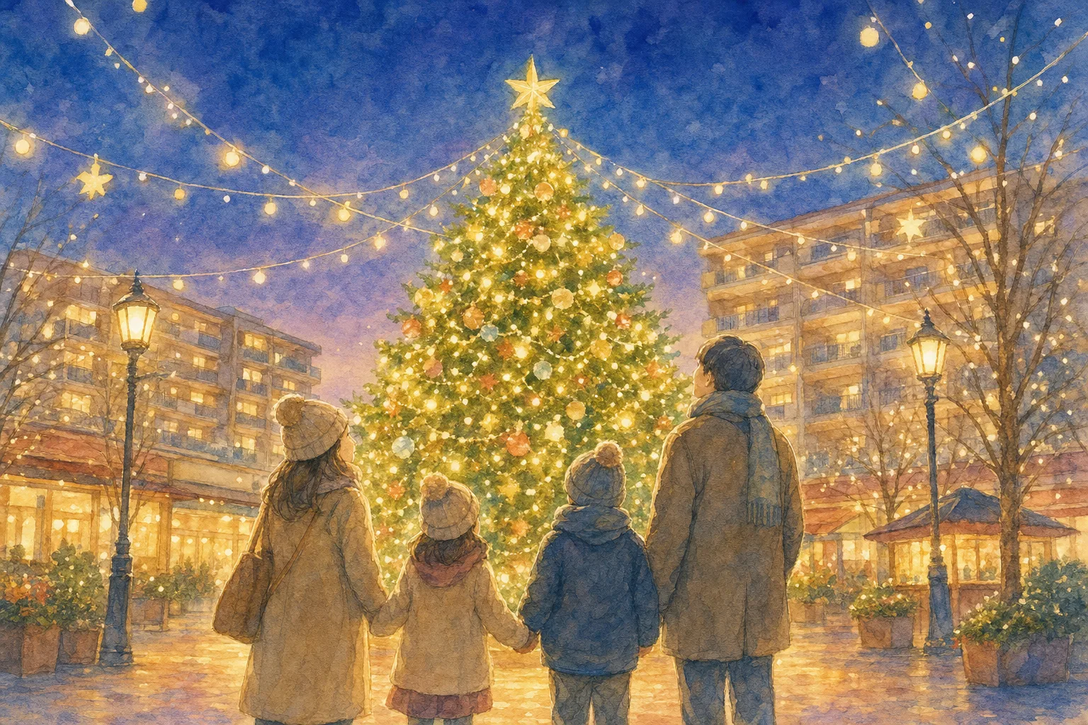 2026年 若葉台イルミネーション(クリスマスツリー&イルミネーション点灯式) 1日満喫コース