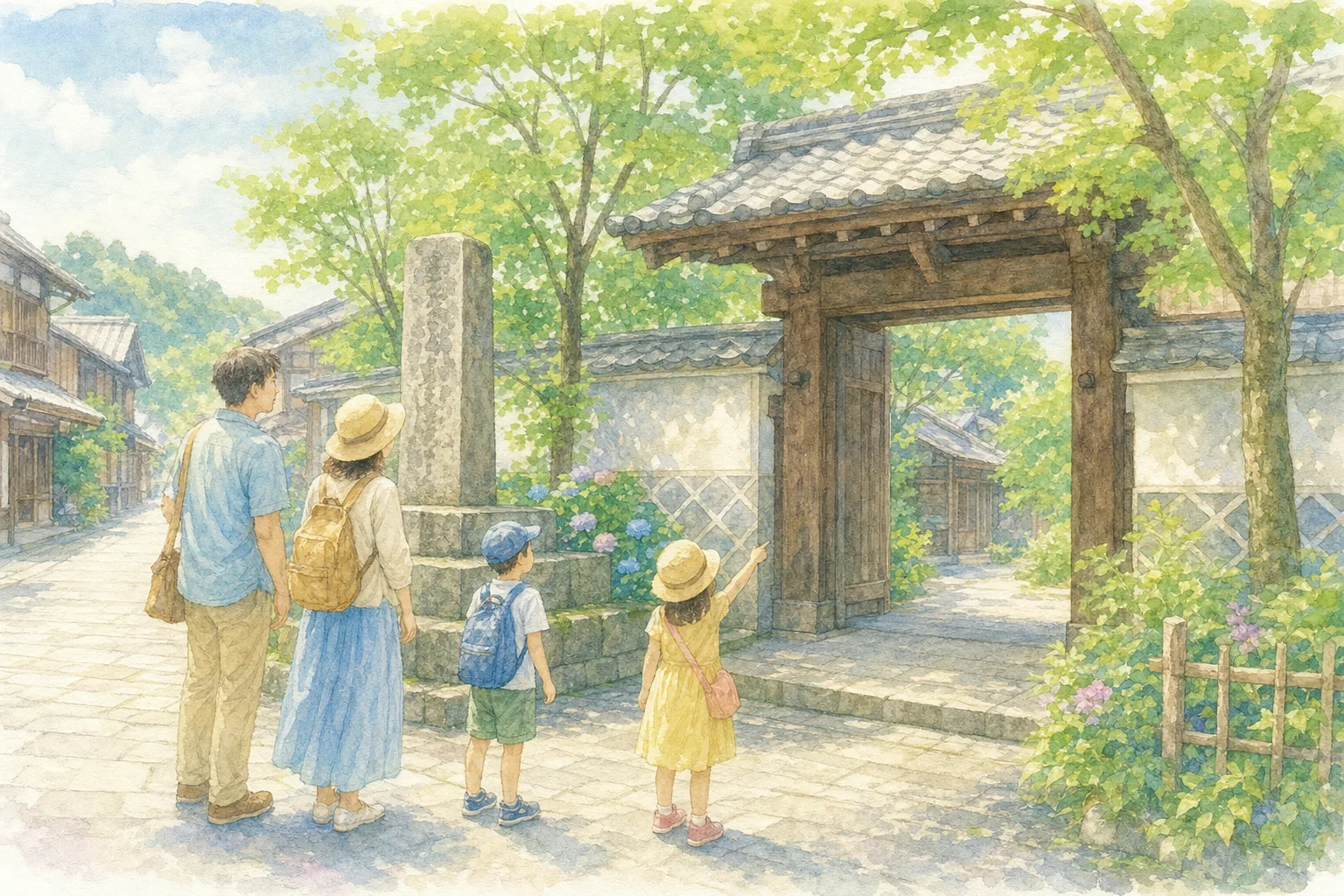 藤樹書院跡