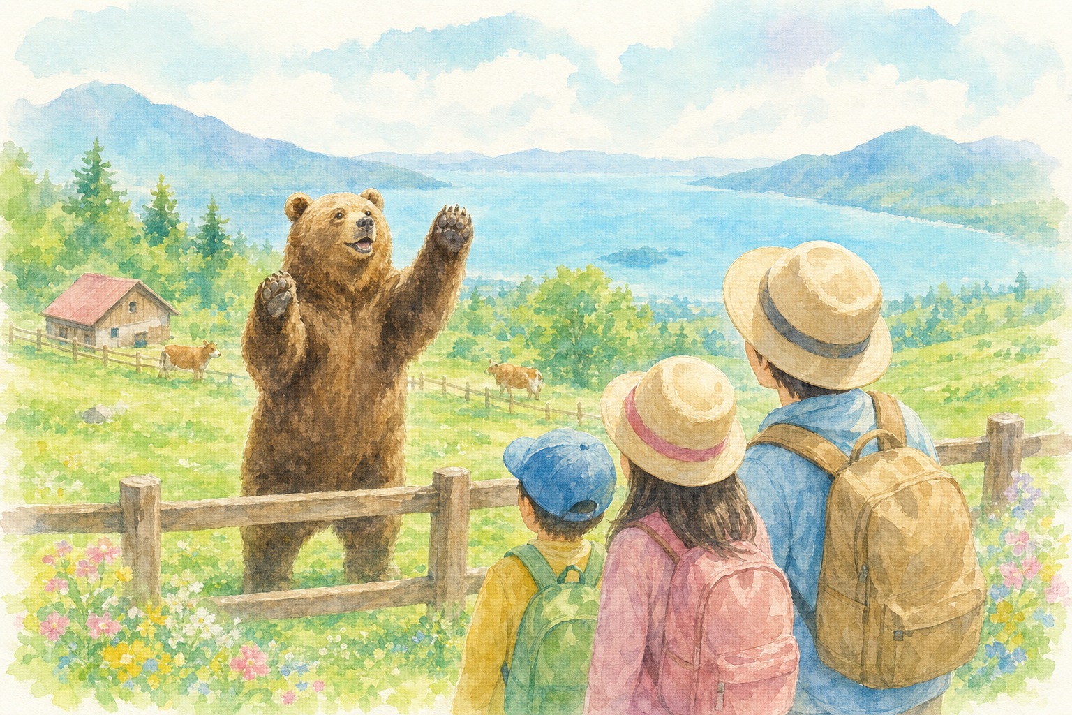 のぼりべつクマ牧場