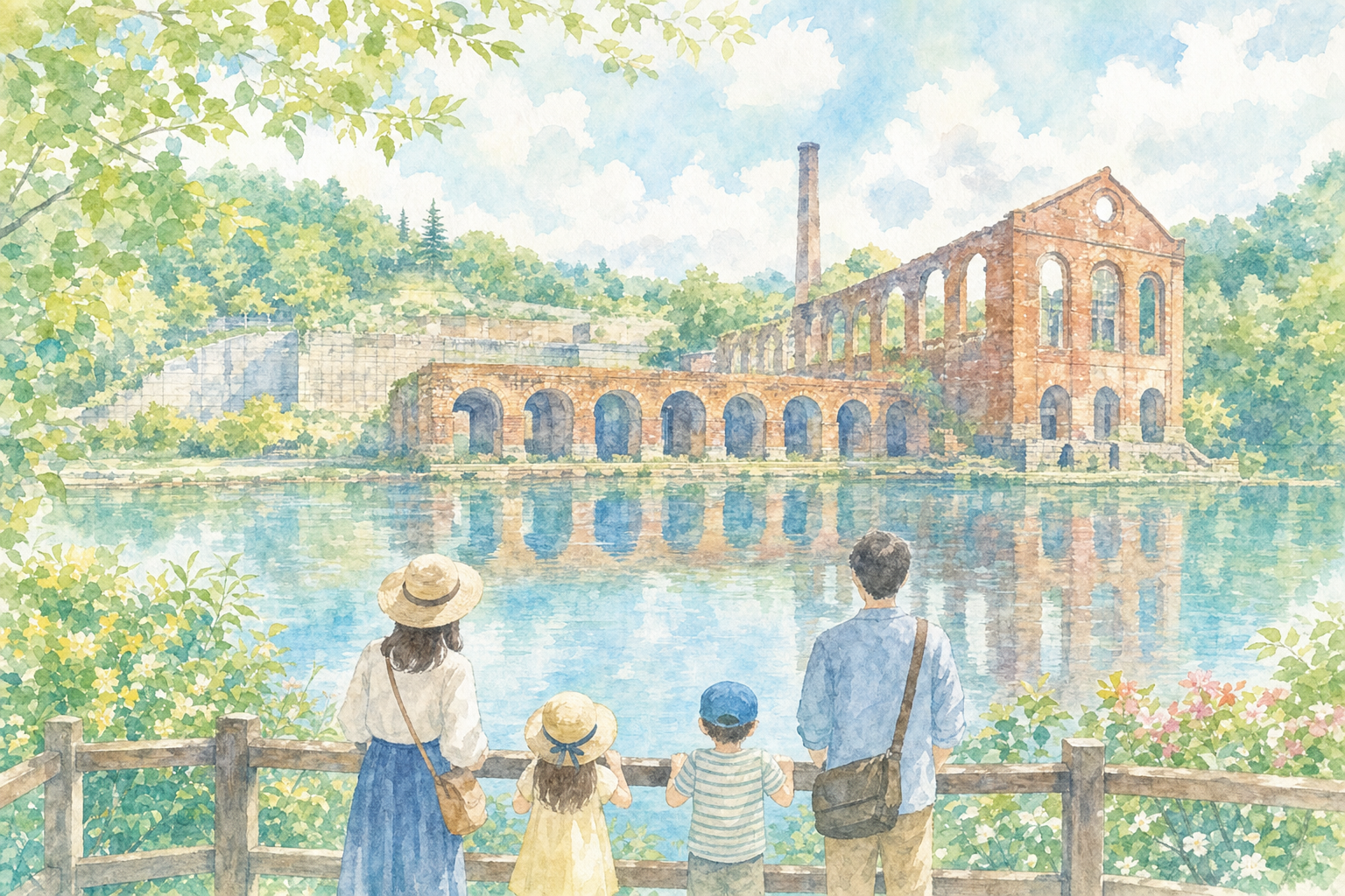 曽木発電所 遺構展望公園