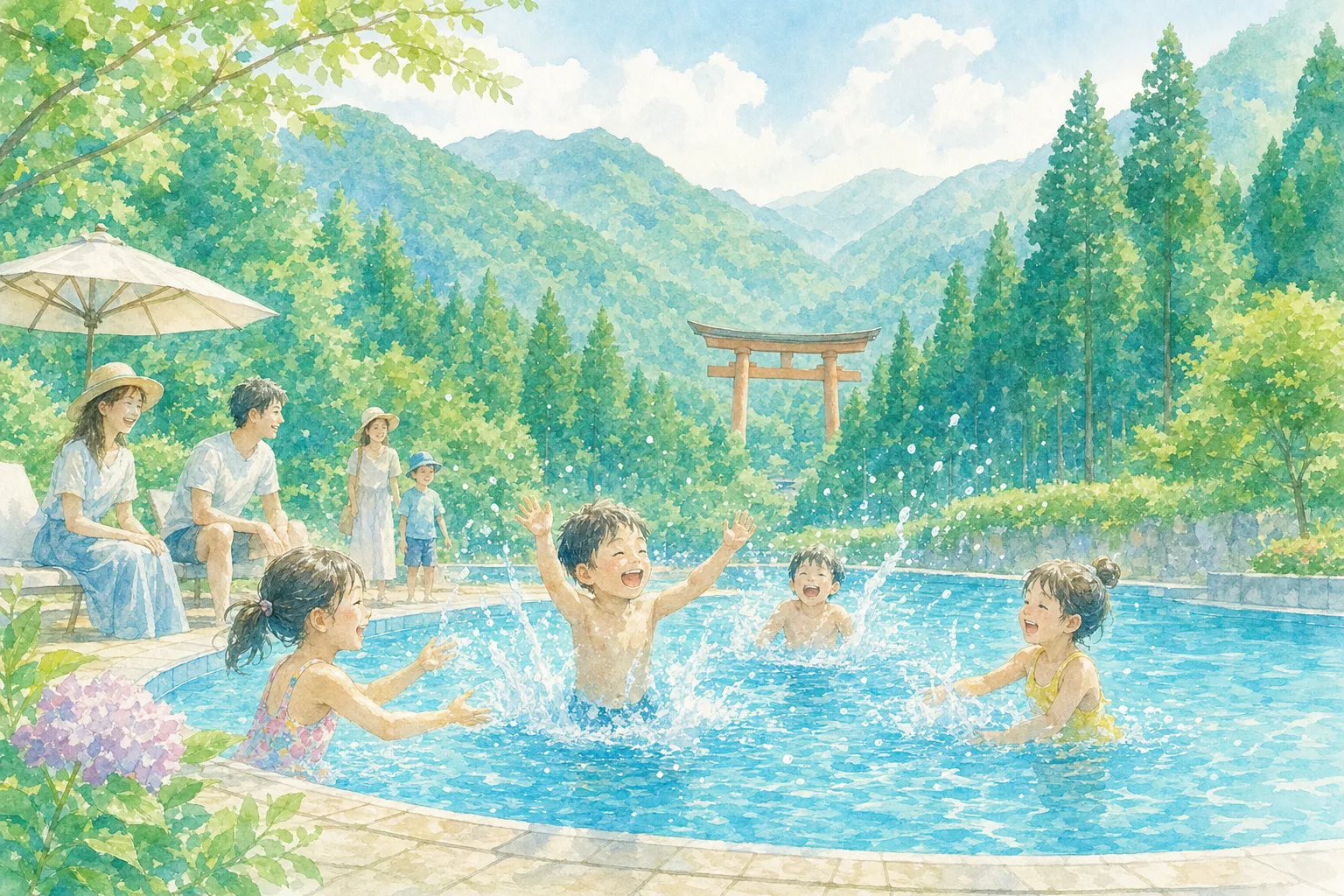 2026年 本宮プール 1日満喫コース