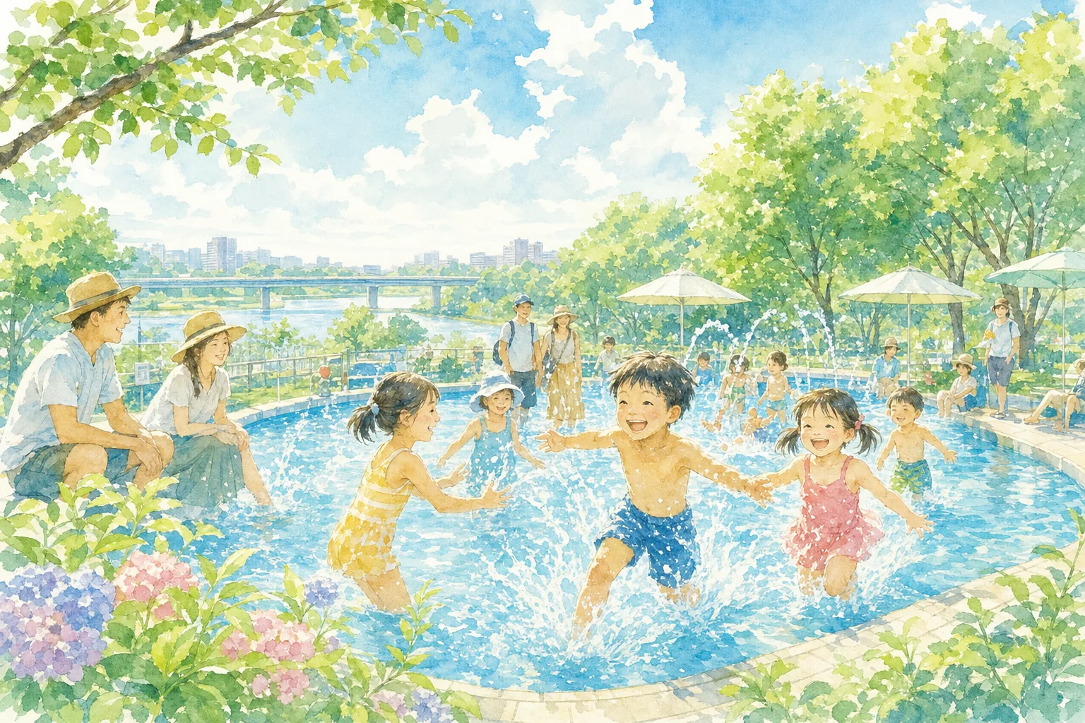2026年 稲田児童プール 1日満喫コース