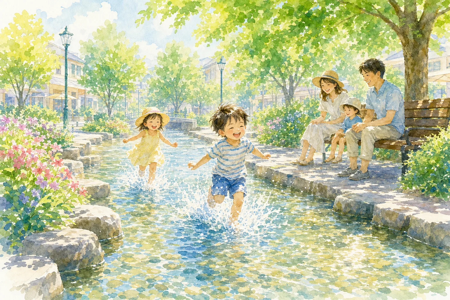 2026年 麻生公園 修景水路 1日満喫コース