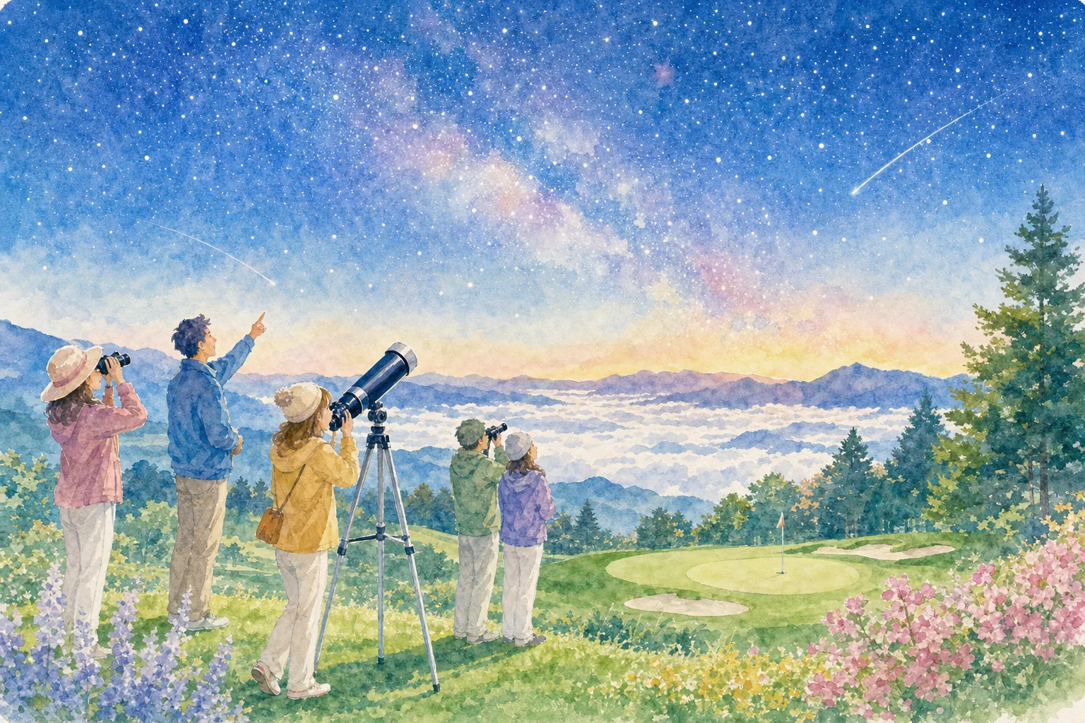 2026年 天城高原の星空 1日満喫コース
