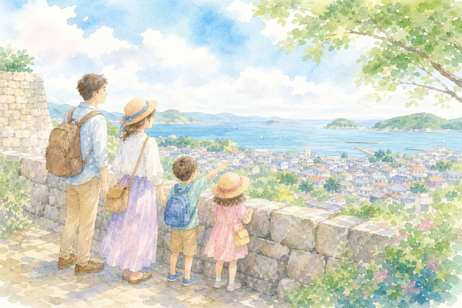 洲本城跡