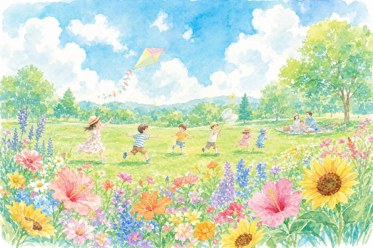 花の海