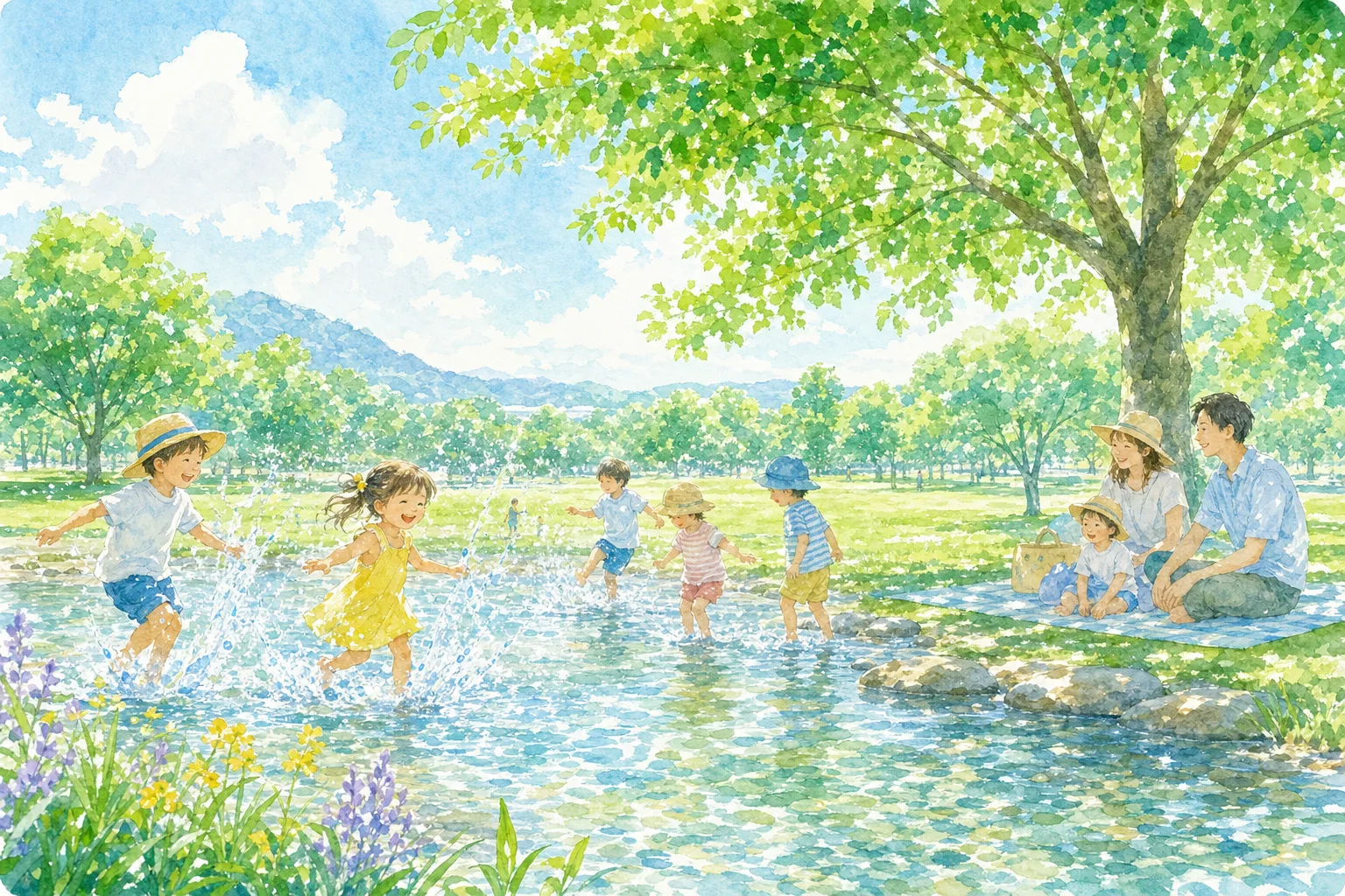 2026年 浅間町フレンドパーク 湧水広場 1日満喫コース