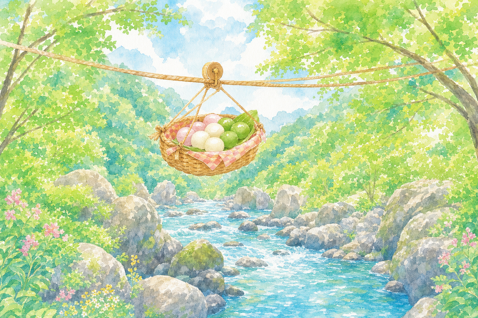 厳美渓