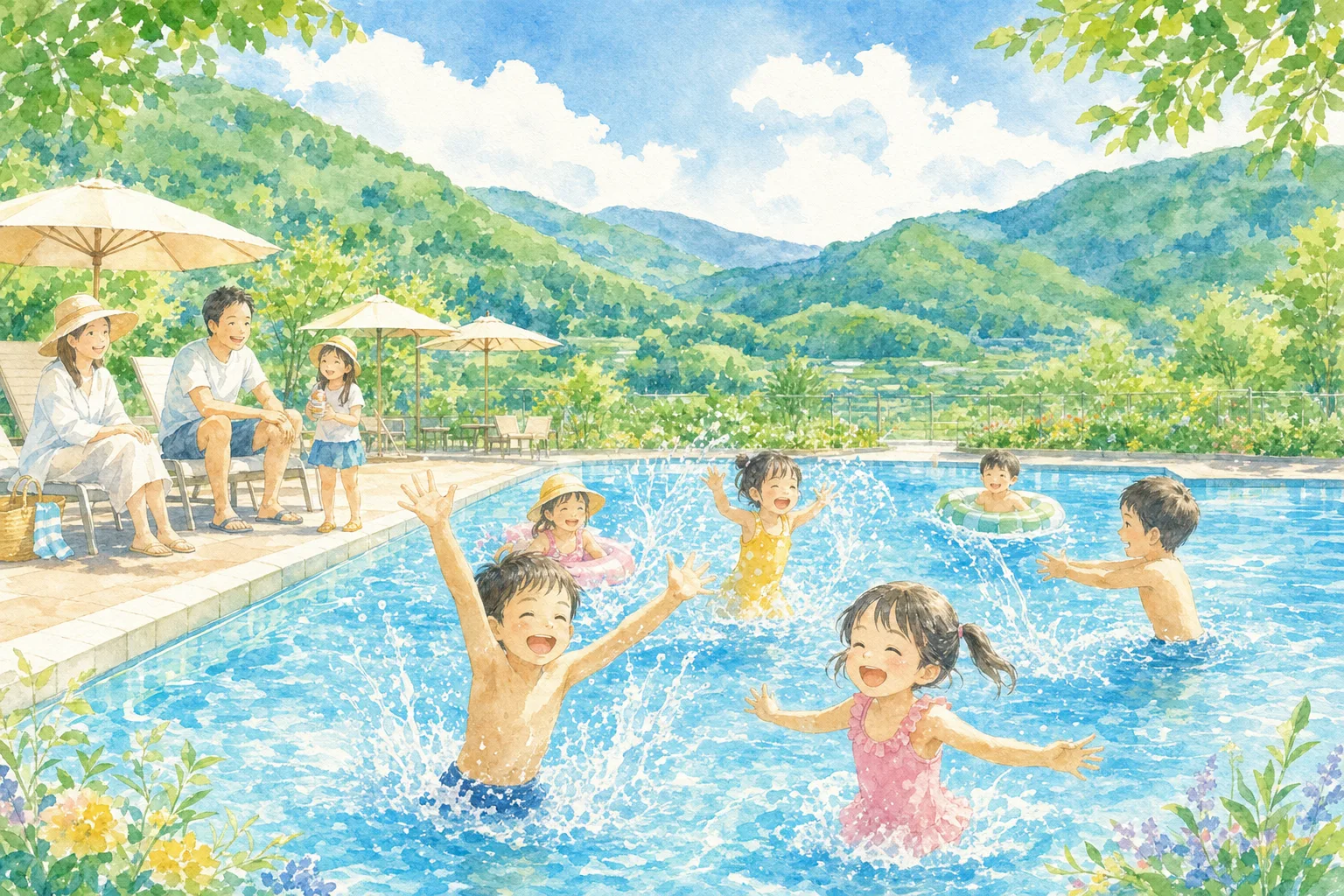 2026年 菊池市営プール 1日満喫コース