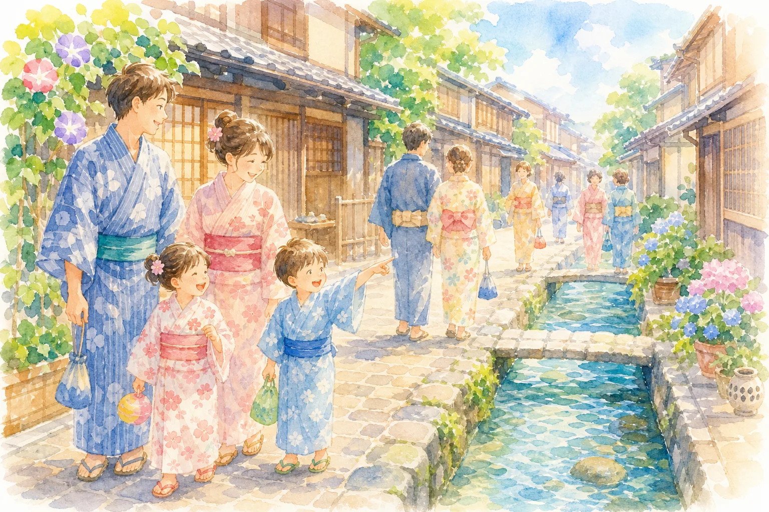 八幡町職人町本町通り