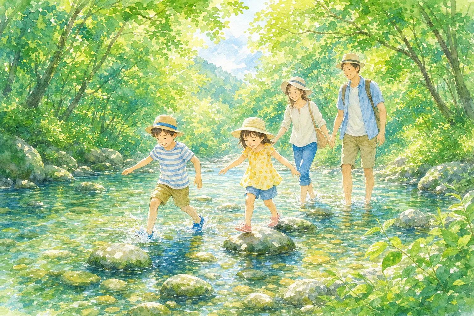 2026年 とうごう五色親水公園キャンプ場 川遊びエリア 1日満喫コース