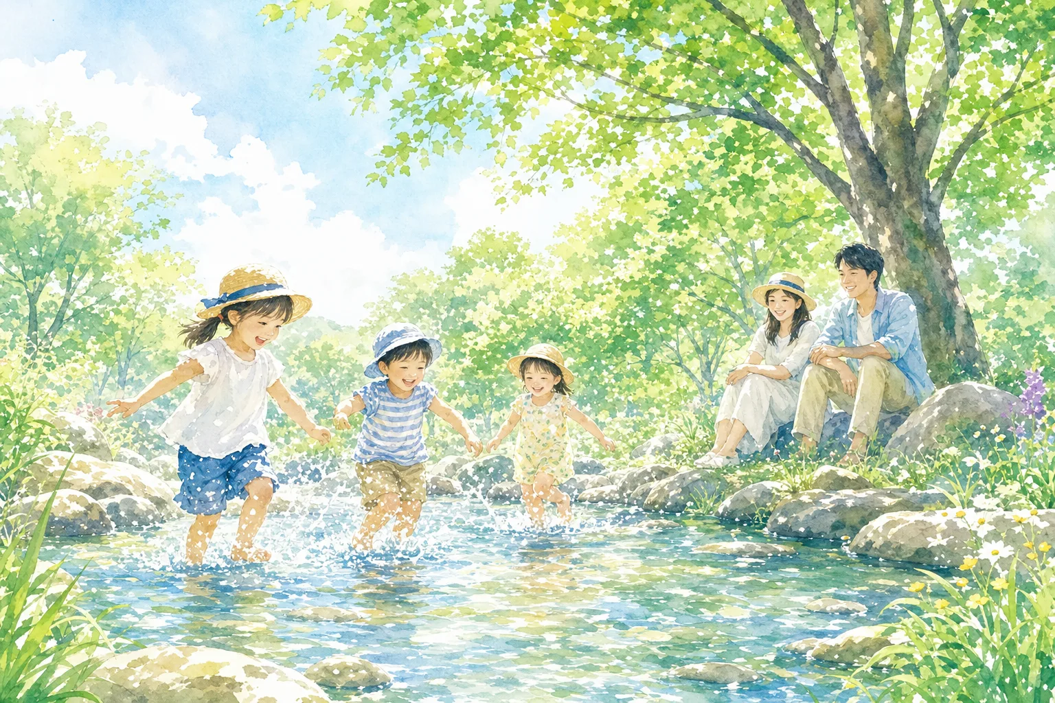 2026年 ふくし公園 水遊び場 1日満喫コース