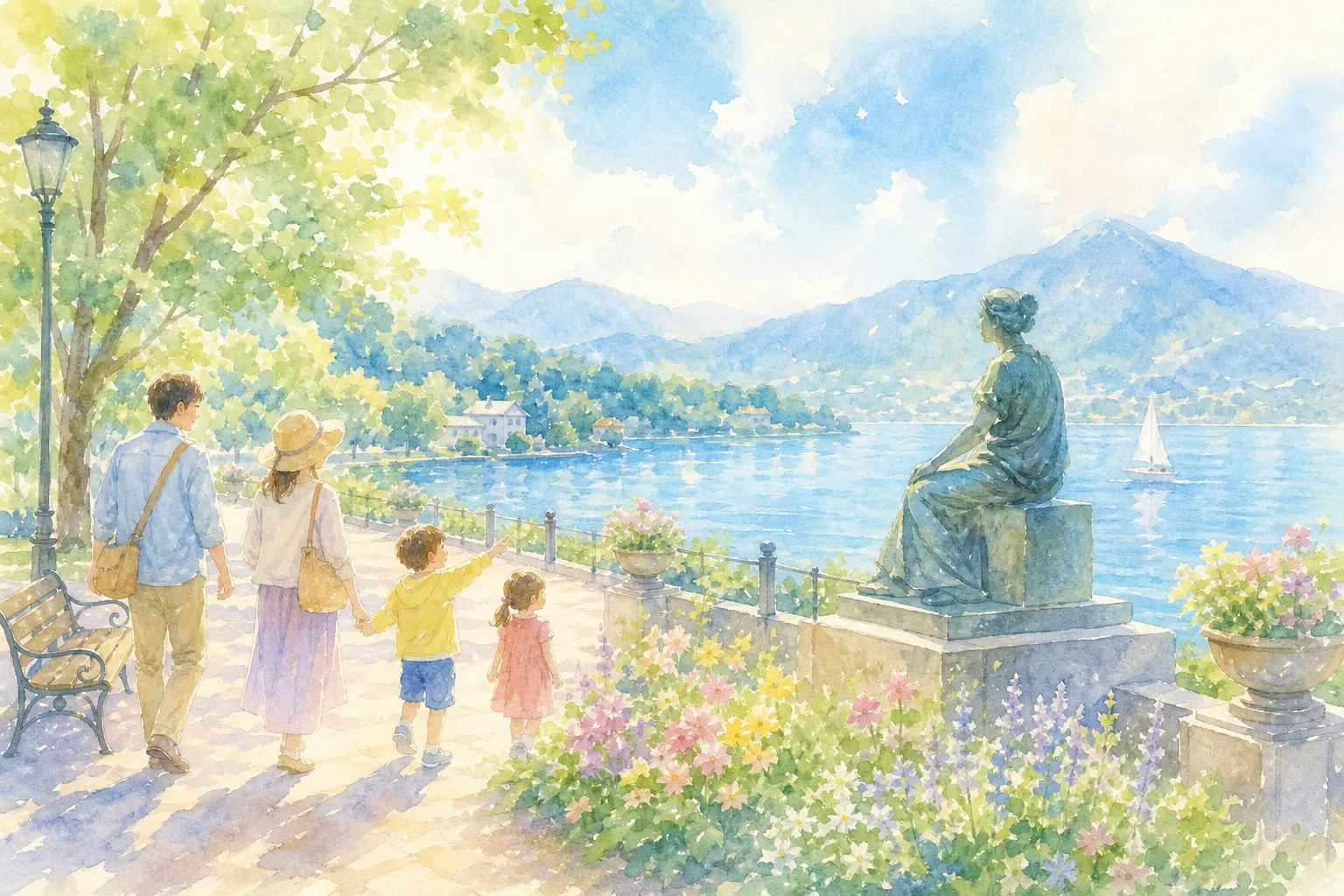 千波湖
