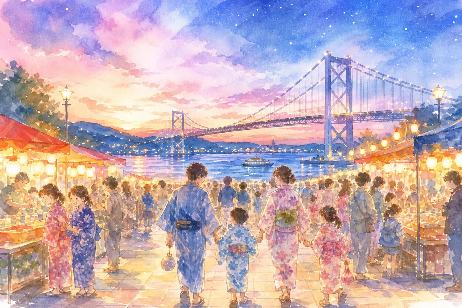 オーヴィジョン海峡ゆめ広場ほか(馬関まつり会場)