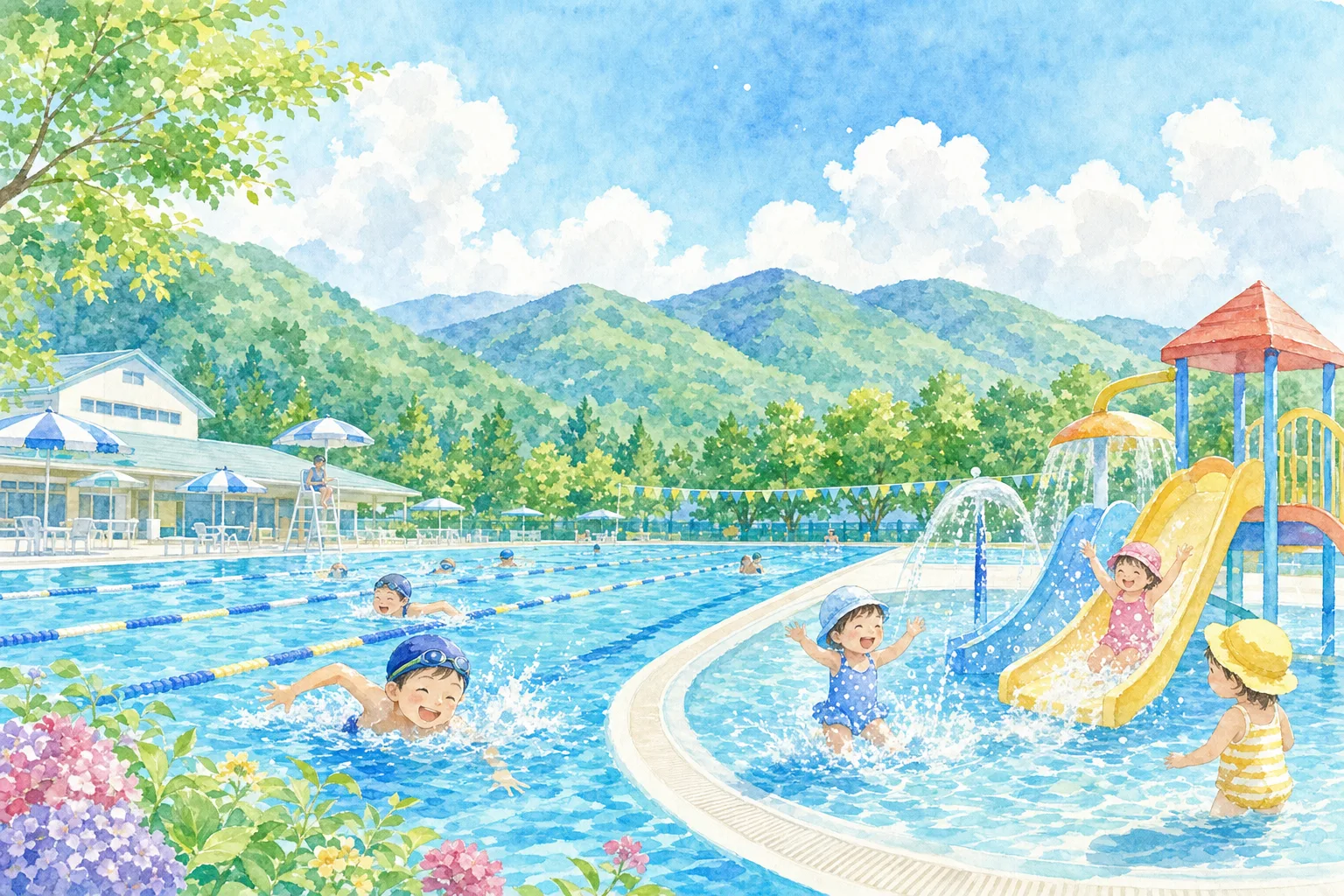 2026年 やまぐちリフレッシュパーク 山口市民プール 1日満喫コース