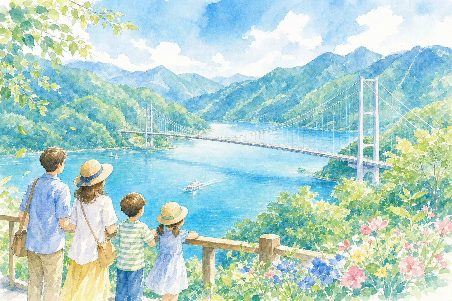 2026年 宮ヶ瀬湖の涼さんぽ 1日満喫コース