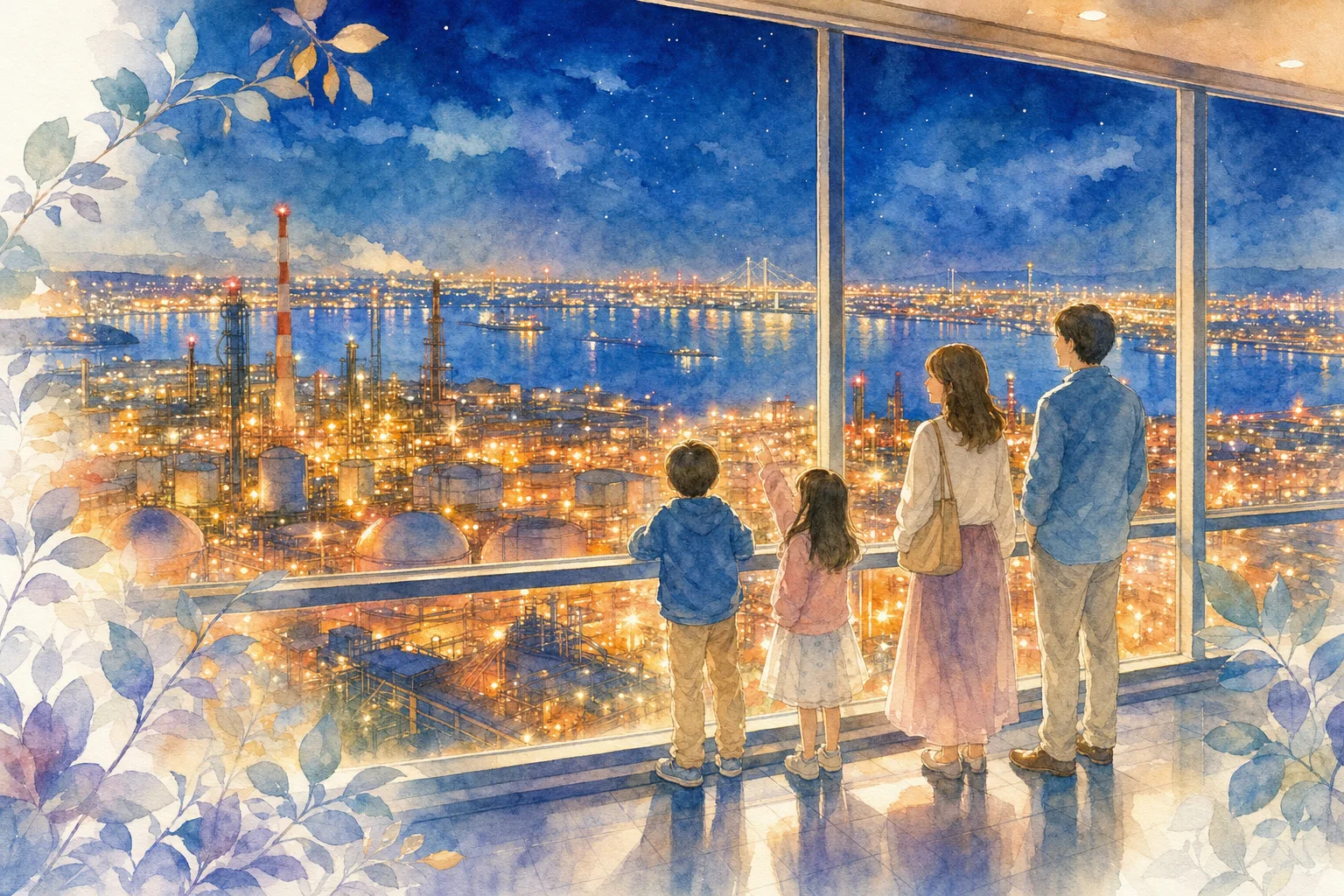 2026年 川崎マリエン展望室の夜景 1日満喫コース