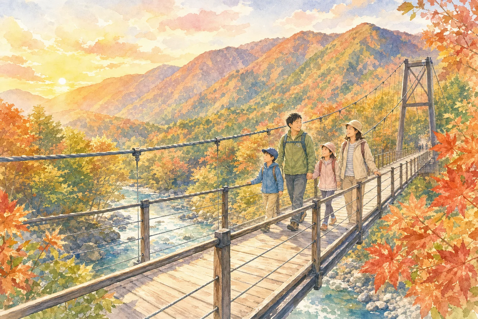2026年 県立秦野戸川公園の紅葉 1日満喫コース