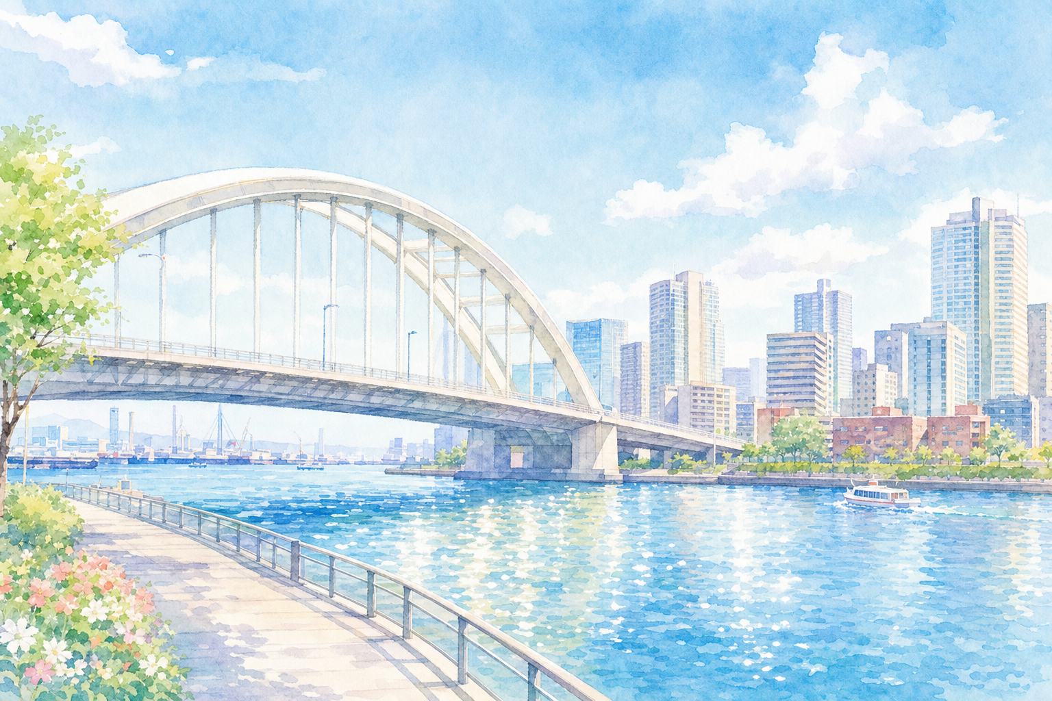 勝どき橋