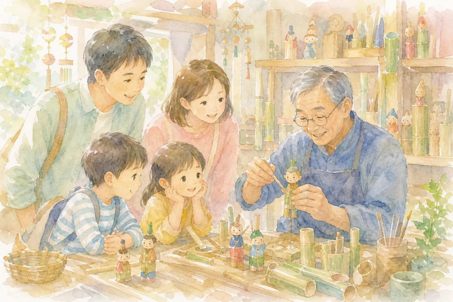 越前竹人形の里