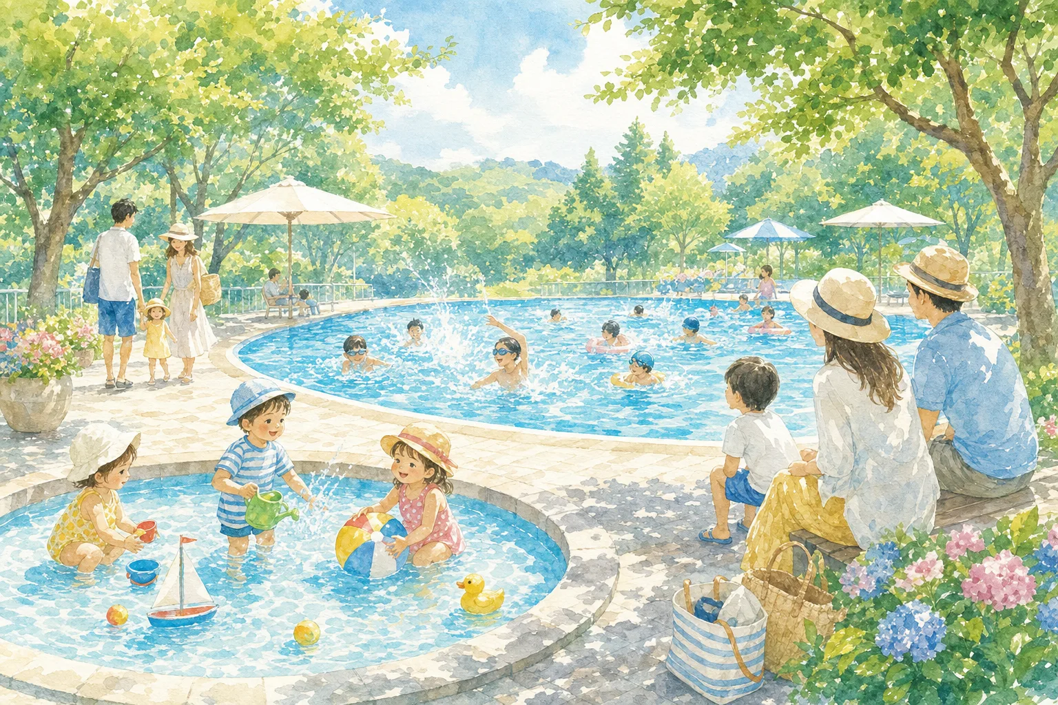 2026年 千手山公園市民プール 1日満喫コース