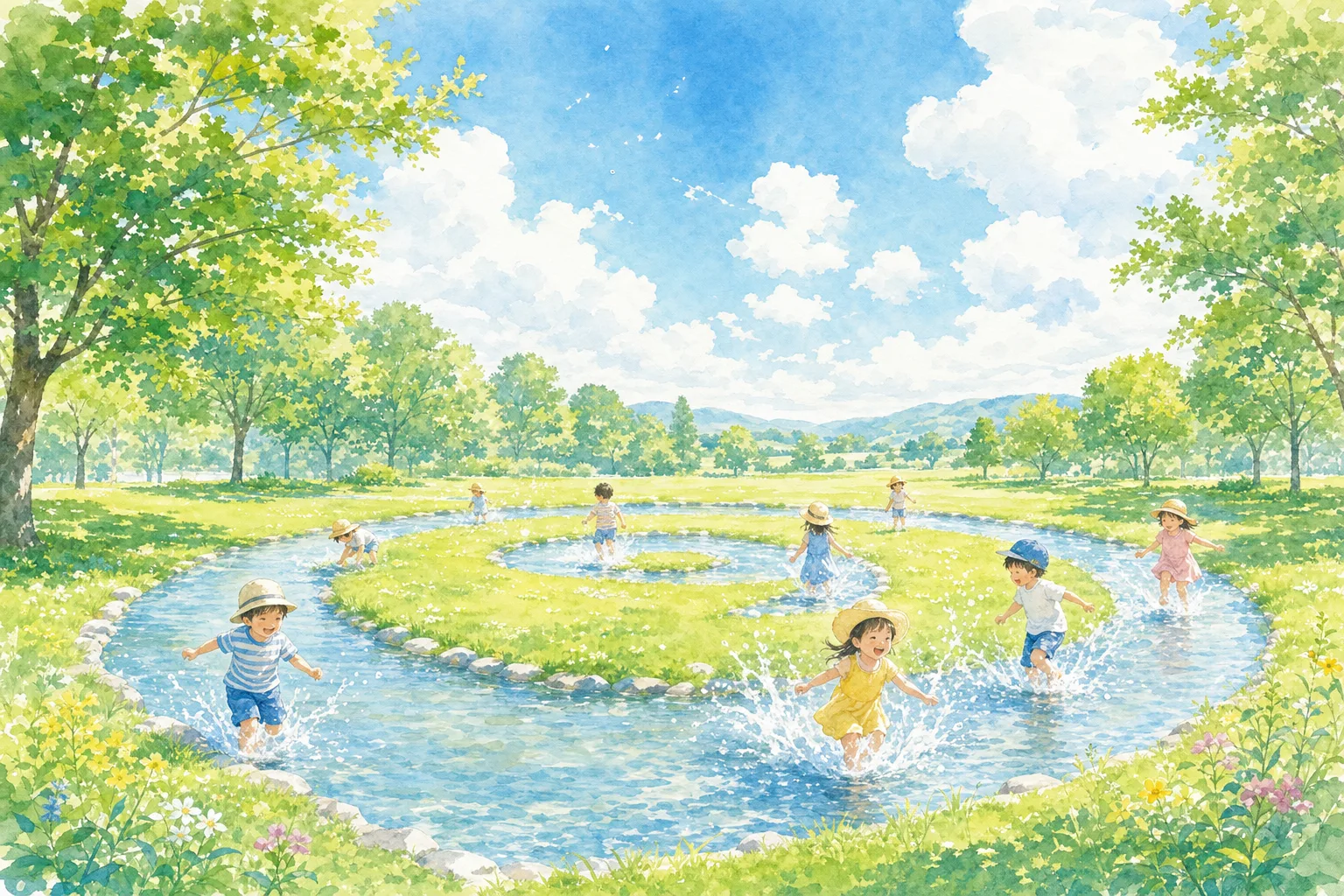 2026年 南大沢うずまき公園 うずまき水路 1日満喫コース