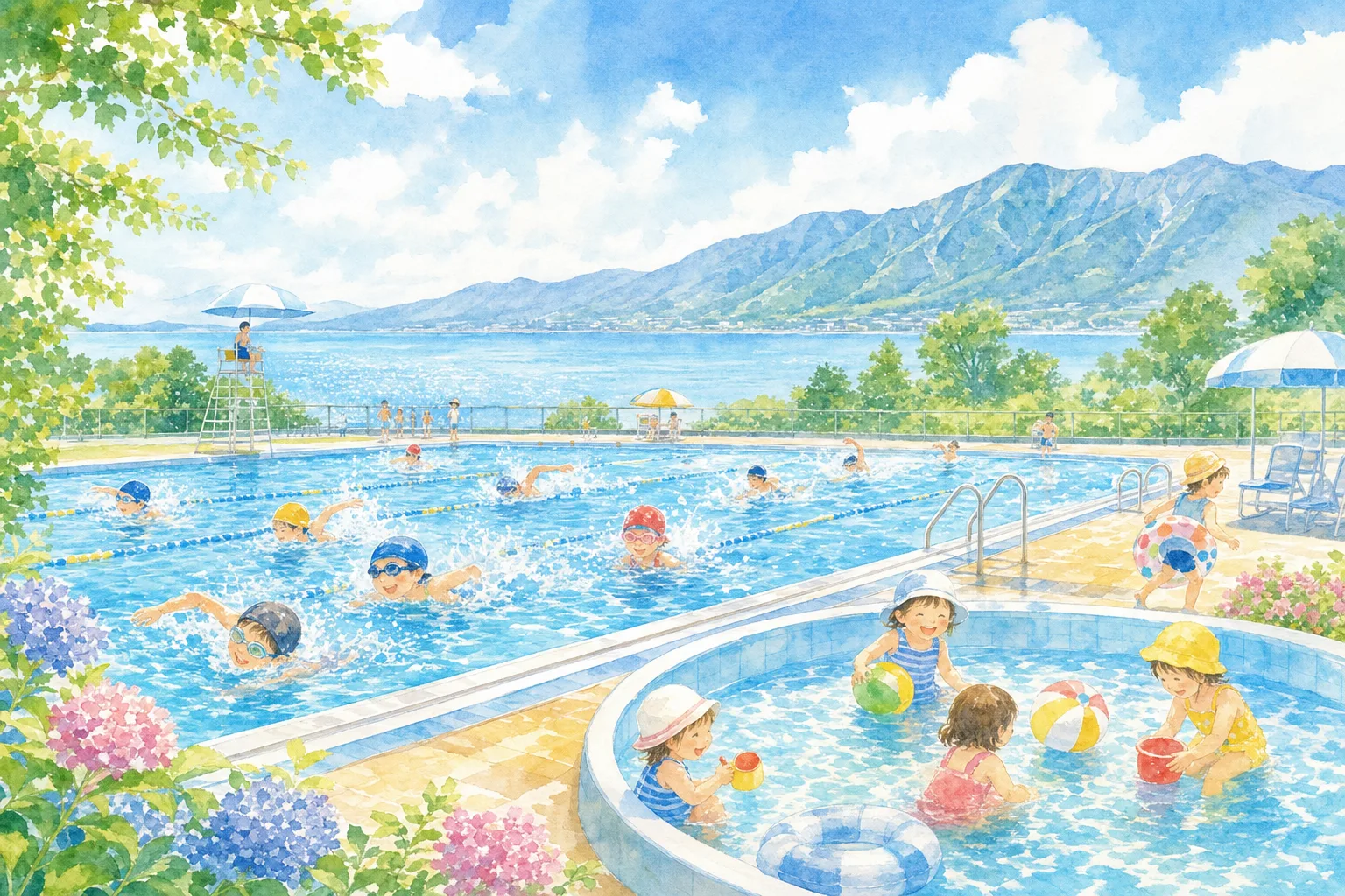 2026年 雄琴臨水公園プール 1日満喫コース