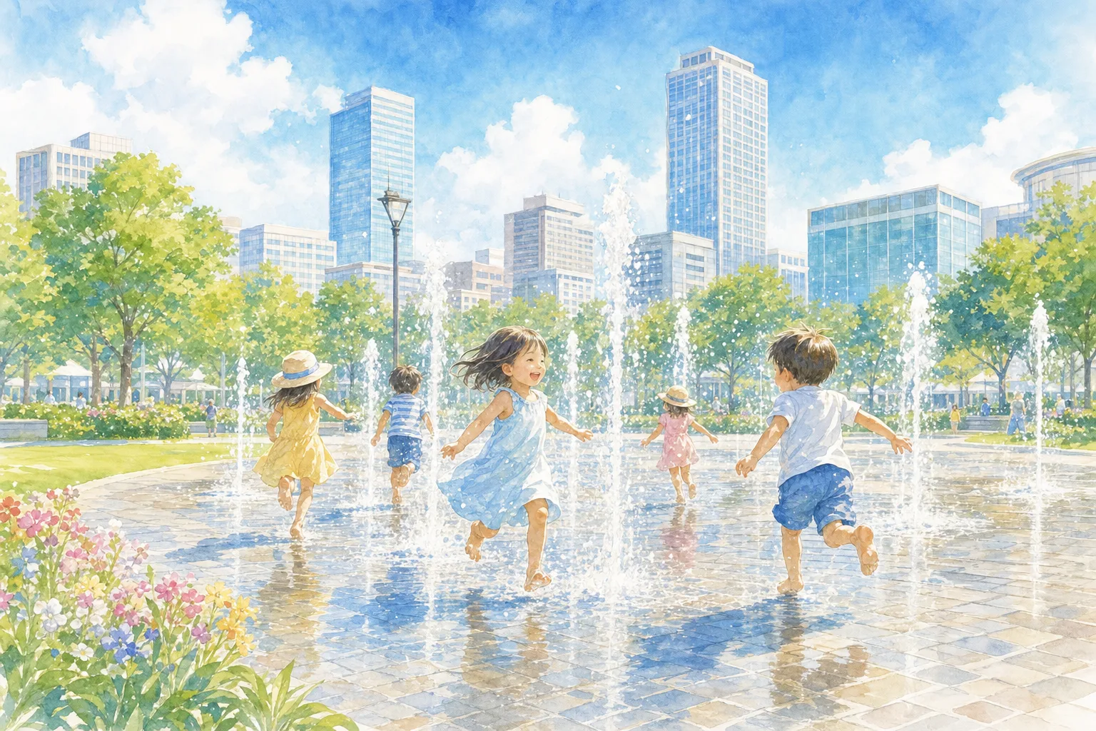 2026年 東ふれあい公園 噴水ひろば 1日満喫コース